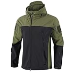 Genérico Abrigo Impermeable Hombre Tecnica Chaquet...: Esta Cazadora Militar Hombre Tejido Textura Firme Y Con Estilo, Que Luce Un Aspecto Táctico Al Usarse, Manteniendo Su Forma Sin Arrugas, Con Un Aspecto Elegante Y Definido. Esta Chaqueta De Hombre Invierno Se Puede Se Combina Con Sudadera, Pantalones...