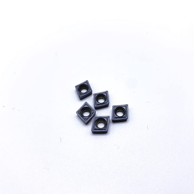 10 piezas Insertos de Carburo para Torno CCMT060204-SM IC907 miniatura 3