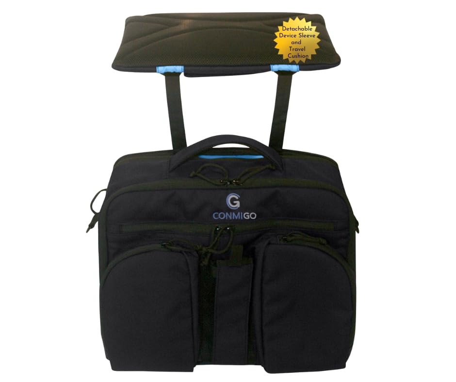 CONMIGO ULTI Every Day/Every Where Travel Bag – Lightweight Tech-Friendly Crossbody for Work, Travel & Daily Carry | Padded Laptop Sleeve, Organized