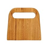 Mrs. Anderson’s Baking Bench Dough Scraper, Natural Bamboo 5.91" x 5.63"