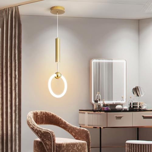 Luminaire suspendu à LED en spirale pour éclairer votre bar de cuisine