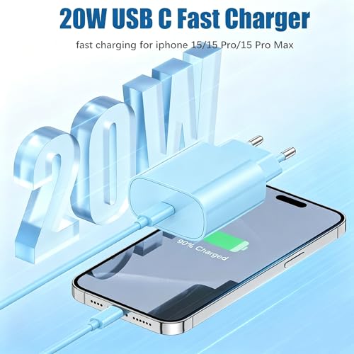 Adaptador de corriente USB C para MacBook y iPad ideal para trabajar desde el sofá con cable 2m 4