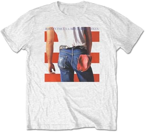 Bruce Springsteen T Shirt Back In The USA Album Cover Logo Oficia...