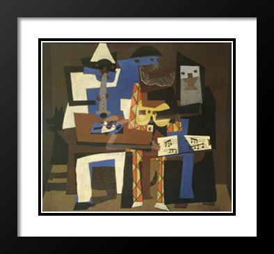Amazon.com: Pablo Picasso Framed and Double Matted Art Print 20x23