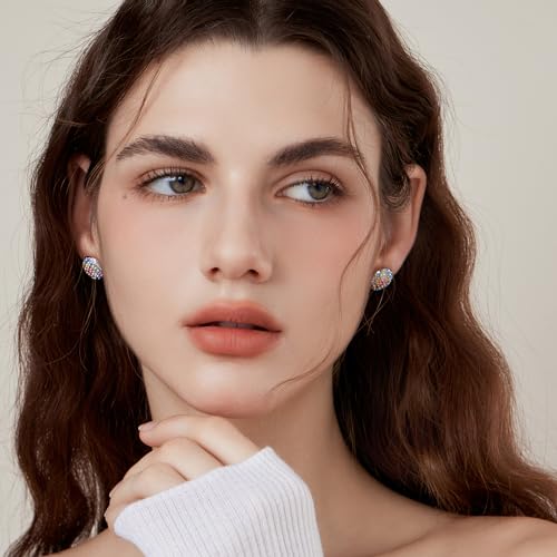 Baseball Basketball Soccer Earrings for Women,Volleyball Football Stud Earrings Jewelry Gifts4