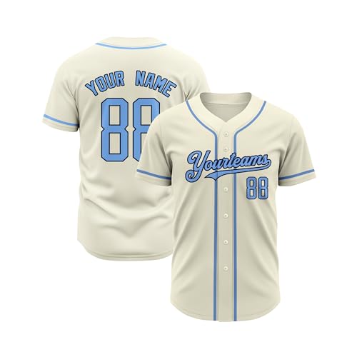 Camiseta de béisbol personalizada con nombre y número bordados, logo personalizado, camisa deportiva para hombres, mujeres y jóvenes