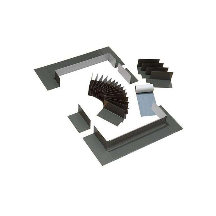 Buy VELUX ECL 3446 0000C Skylight Flashing, 3446 LowProfile Shingle Roof Flashing w/Adhesive