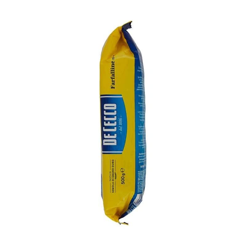 Lot de 20 pâtes de Cecco 100 % italiennes Farfalline n° 95 500 g