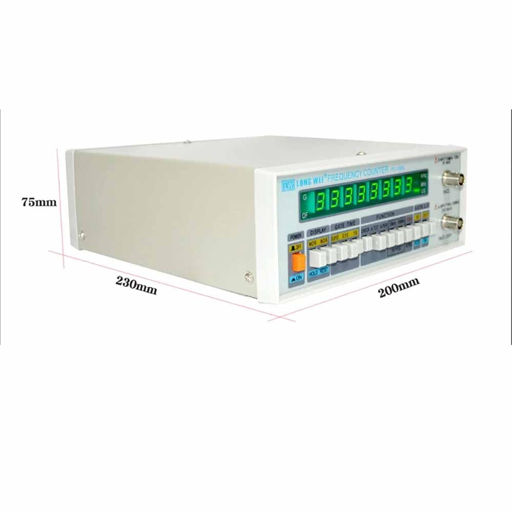 Frequenzimetro Digitale Multifunzione ad Alta Precisione Contatore di Frequenza con Oscillatore A Cristallo A Doppio Canale Led A 8 Bit 1GHZ 220V