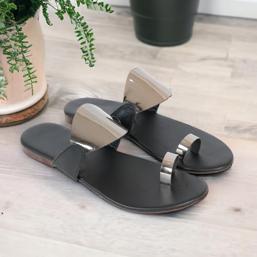 Image of DFR Women Casual Cushioned Flat Slippers Woman