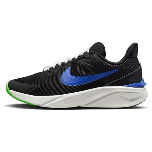 Nike Star Runner 4 NN (GS), Zapatillas Unisex para niños y niños, Negro y Azul., 38.5 EU