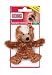 KONG Teddy Bear Dog Toy, Extra Small, Brown