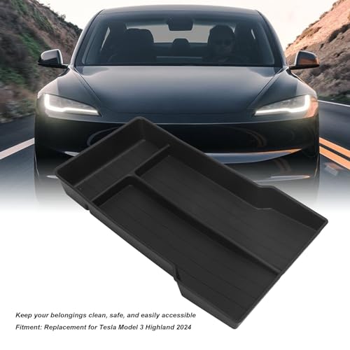 Organizador do Console da Bandeja de Armazenamento do Apoio de Braço, Material TPE de Alta Densidade