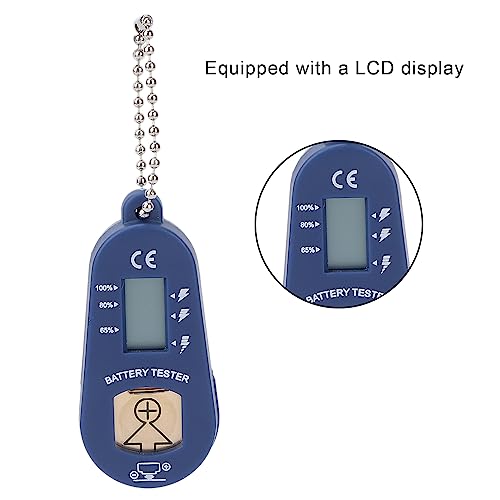 Testador de bateria para aparelhos auditivos, dispositivo de medição de bateria durável, testador de