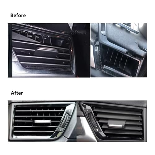 Rejilla de aire acondicionado para coche X1 E84: repara el panel del salpicadero dañado 4