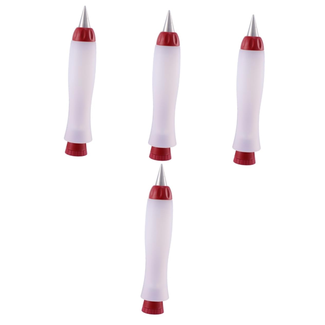 Alipis 4 Pièces Feutre Crème Outils De Fondant Artisanat Cookie Outils D'écriture De Gâteaux Outil à Gâteau Moule à Gâteau Fromage Trousse Épingles Étagère Stylo Chocolat Gel De Silice