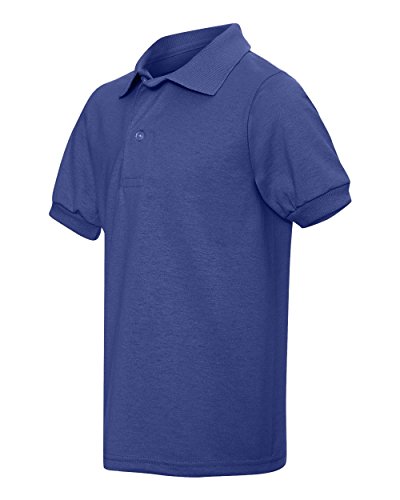 Jerzees Boys' SpotShield Short Sleeve Uniform Polo (2-Pack)2