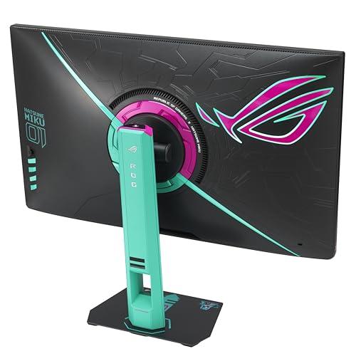 Image of ASUS ROG Strix XG27ACMEG-G 27 Inch 1440p 260Hz Gaming Monitor Miku Edition