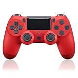 PS-4 Wireless Controller for PS-4/Slim/Pro Console with Dual Vibration Game Joystick Remote and Charging Cable (1000mAh)