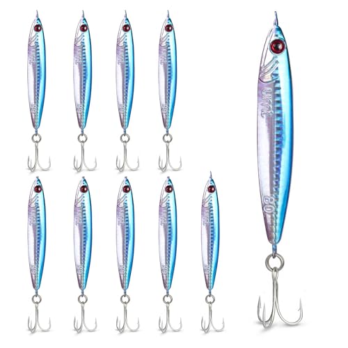Gabarit de moulage vertical 80g pour bar douve porgy leurre eau salée