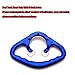 Motorcycle Grab Bar Fuel Tank Armrest Front Passenger Hand Grip for Suzuki GSXR 600 750 1000 1300 2004-2017 Motorcycle Accessories (Blue)