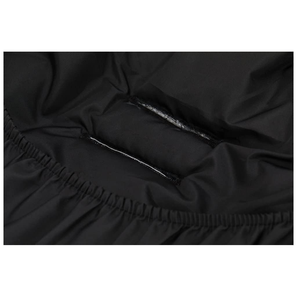 Fillikid Fußsack Sella für Babyschale und Babywanne aus weichem Fleece – Winter-Fußsack für Babys (geeignet für 3- und 5-Punkt-Gurt) – Schwarz (Product)