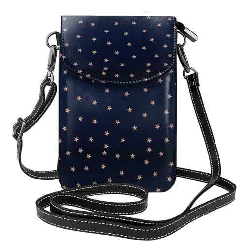 Sac bandoulière étoiles scintillantes pour sorties nocturnes et shopping avec porte-téléphone