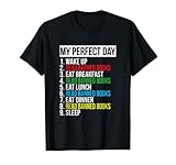 Photo Gallery book lover bookworm quote perfect day leggi libri vietati maglietta Photo Gallery book lover bookworm quote perfect day leggi libri vietati maglietta