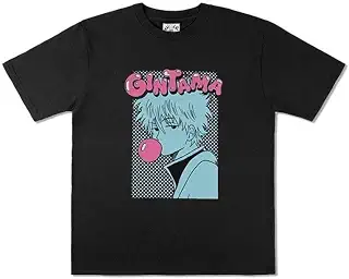 銀魂 坂田銀時 グッズ Tシャツ 半袖 肌着 丸襟 丸首 上着 日常着 夏服 衣装 柔らかい おしゃれ 記念服 大人服 誕生日 プレゼント 男女兼用