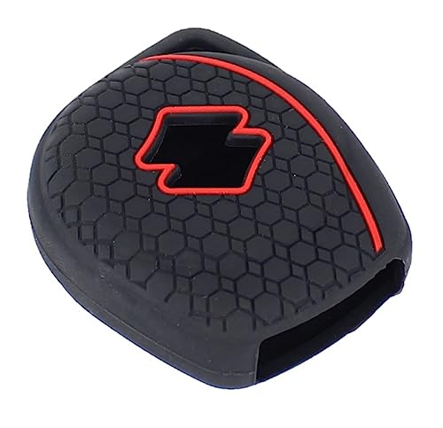 Image of vSHARK Silicone Car Key Cover for Maruti Suzuki S-Presso /Swift DZire /SX4 /DZire /Ignis /Alto /VitaraBrezza /Celerio /Ertiga /Ciaz /SCross /Baleno /Ritz 2 Button Embossed Crush Black(Pack of 2)