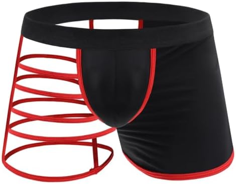 Bragas eróticas para Hombre Pantalones translúcidos con Las piern...