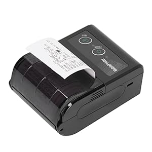 Bluetooth thermische labelprinter, Bluetooth-bonprinter 200 dpi Afdrukresolutie voor taxibonnen