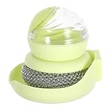 Distribution de pratique : la fonction de distribution de pratique permet une application facile du , un nettoyage en profondeur, brosse de distribution de , brosse à casserole de cuisine