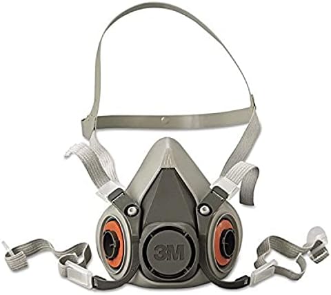 3M Safety 142-6200 6000 Series Reusable Half Face Mask Respirator - Medium