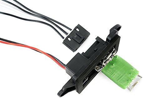 AC Blower Motor Resistor Kit with Harness - Replaces 89019088, 973-405, 15-81086, 22807123 - Compatible with Chevrolet, GMC & Cadillac Vehicles - Silverado, Tahoe, Suburban, Avalanche, Sierra, Yukon