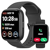 VRPEFIT Smart Watch for Women Men, Whatsapp Notifications, 1.83' HD Touchscreen with Bluetooth Calling, Heart Rate, Blood Oxygen, Sleep Monitor, 100+ Sports Modes, IP68 Waterproof for Android iOS