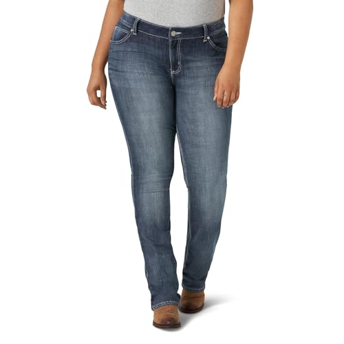 Wrangler Women's Plus Size Straight Leg Jean3