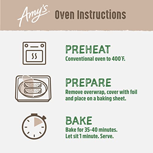 Amy's Frozen Meals, Cheese Enchilada Entree, Gluten Free, 9 Oz. #TOP6