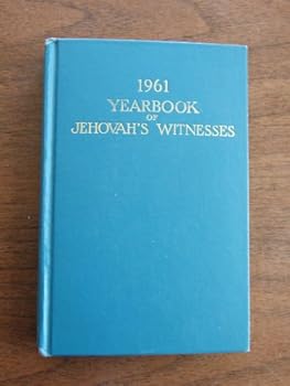 Hardcover 1961 Yearbook of Jehovah's Witnesses Book