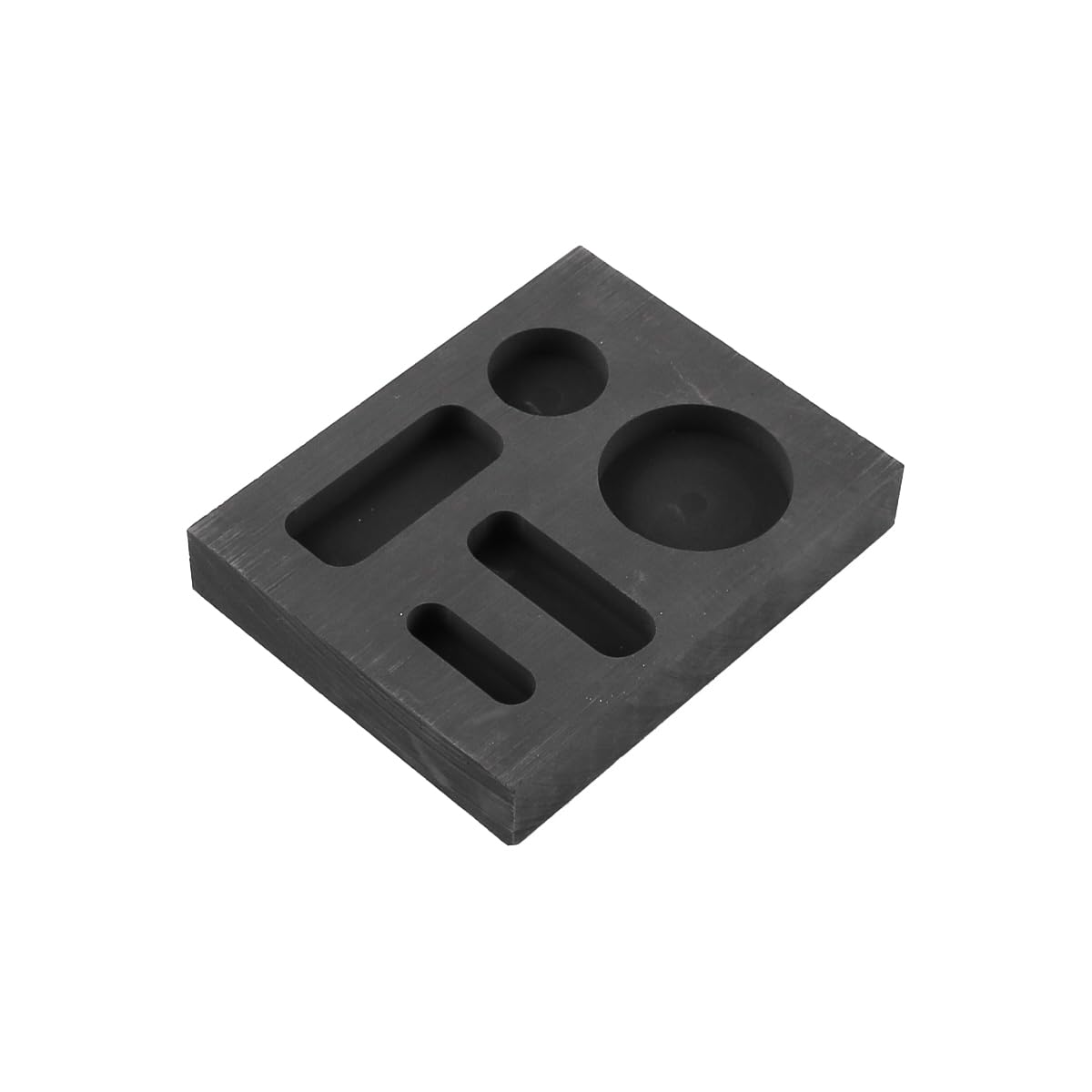 Set di crogioli in Grafite da 4 Pezzi, crogiolo in Ceramica per la Fusione di Metalli, crogiolo e pinze, Set di Fusione Combinato in Grafite per la Fusione di Metalli in Oro e Argento