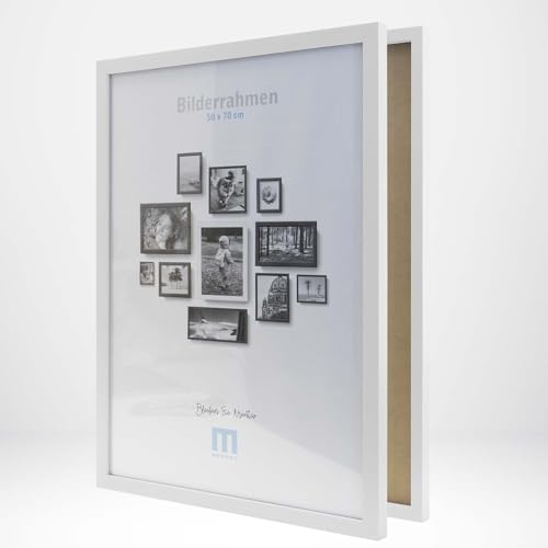 Spannende Bilderrahmen Weiss 50x70 Bild