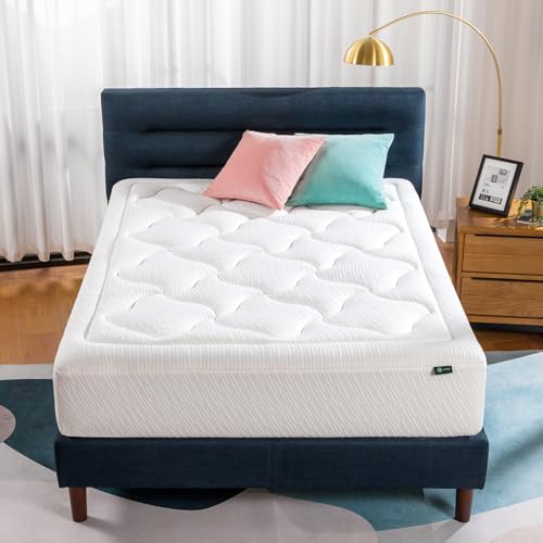 Zinus 30cm Cloud Memory Foam Mattress | Single Size | Pressure Relieving Design | OEKO-TEX | CertiPUR-US Certified | Mattress in a Box | Off-White | 90W x 200L x 30H CM |