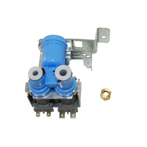 Preisvergleich Produktbild Magnet-Wasserventil 2-Wege für Samsung Kühlschrank / Gefrierschrank, entspricht Da9702682A