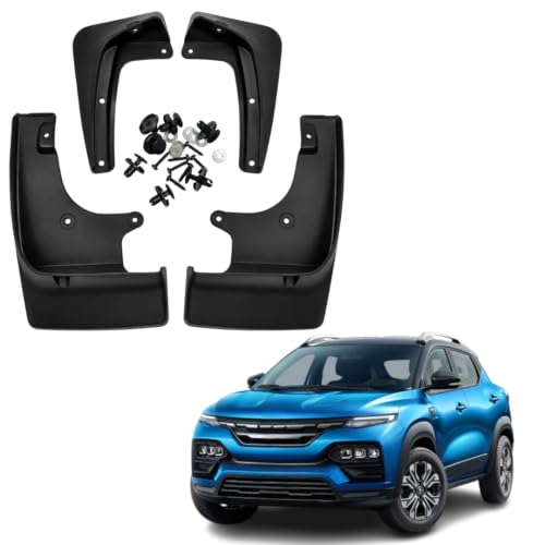 Image of KyloXtreme MUD Flap for Kiger | All-Terrain Mud Flap Set - Durable Splash Guards for Cars and Trucks, Offering Maximum Protection from Mud