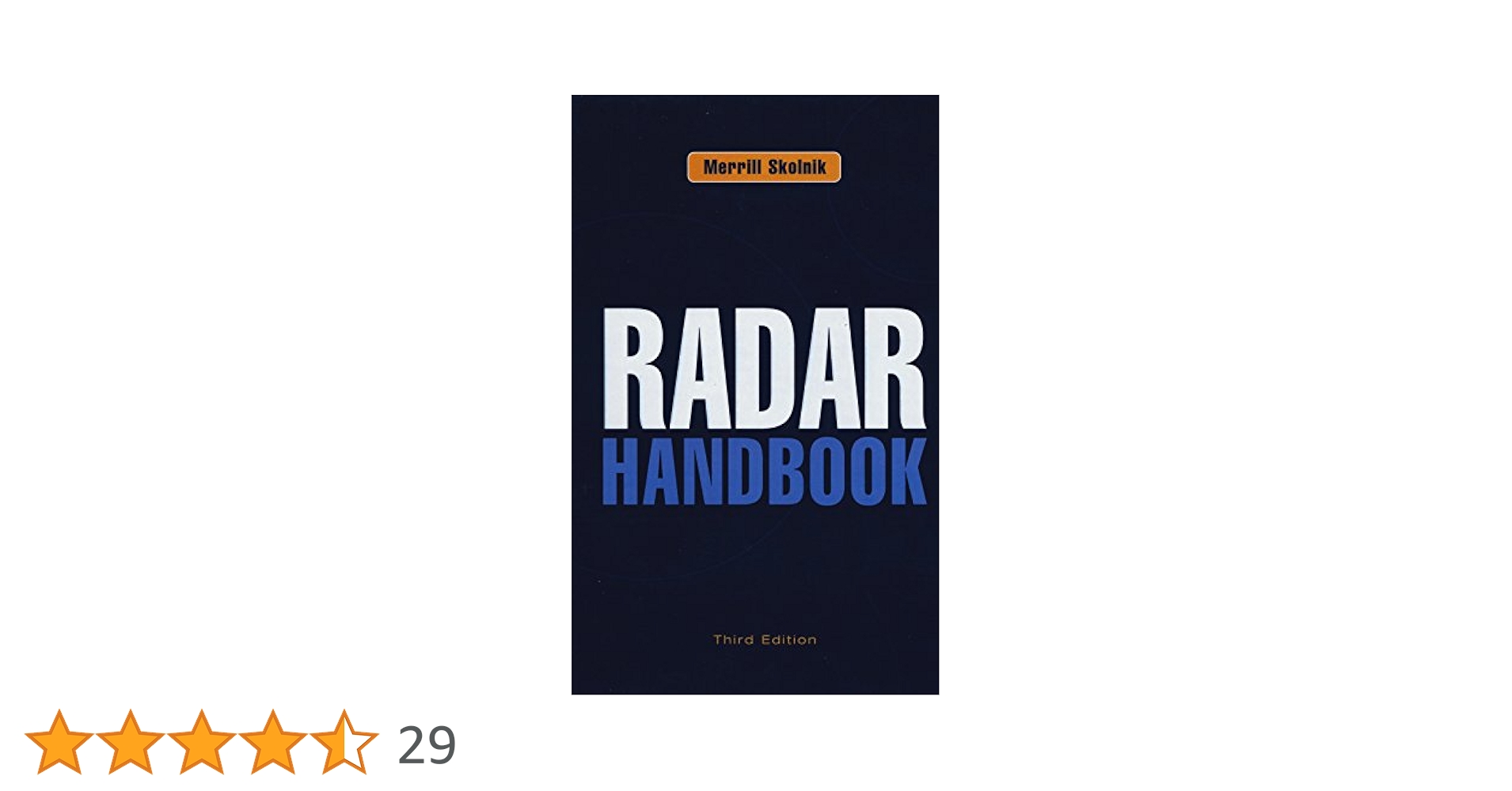 Radar Handbook, Third Edition 英語版 Amazon | Radar Handbook, Third Edition (English Edition