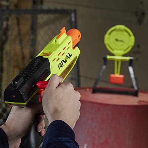 NERF Lançador Rival Mercury XIX 500 - E3533 - Hasbro - Recomendado para +14 anos, Verde e preto