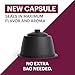 G GRANA Americano Coffee Capsules Compatible with Nescafe Dolce Gusto Machines, 64 Single Serve Pods - 100% Arabica Single Source Ethical Coffee