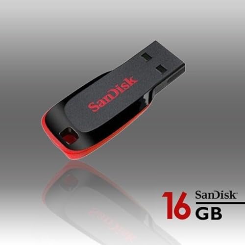 Pen Drive Cruzer Blade, SanDisk, 16GB, SDCZ50-016G-B35