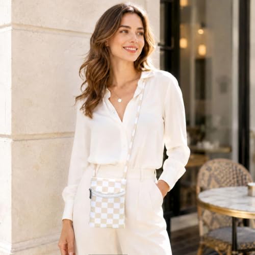Image of Small Crossbody Women Cell Phone Purse Wallet Bag With Shoulder Strap