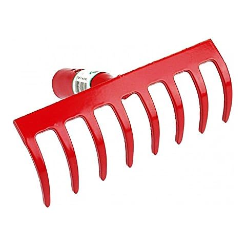 Polar 2231 Stahl-Rechen 8 Zinken 20 cm breit Harke Cover